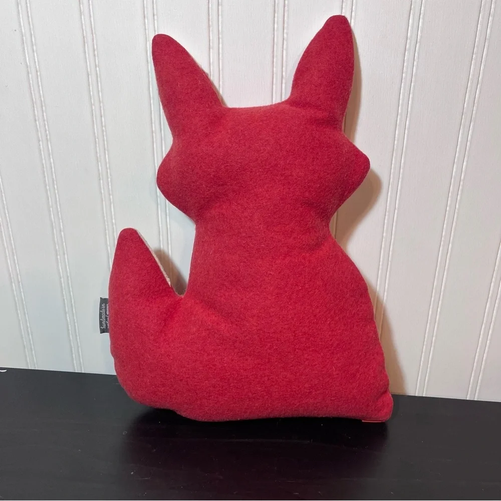 Handmade treasure buddy fox stuffed animal
